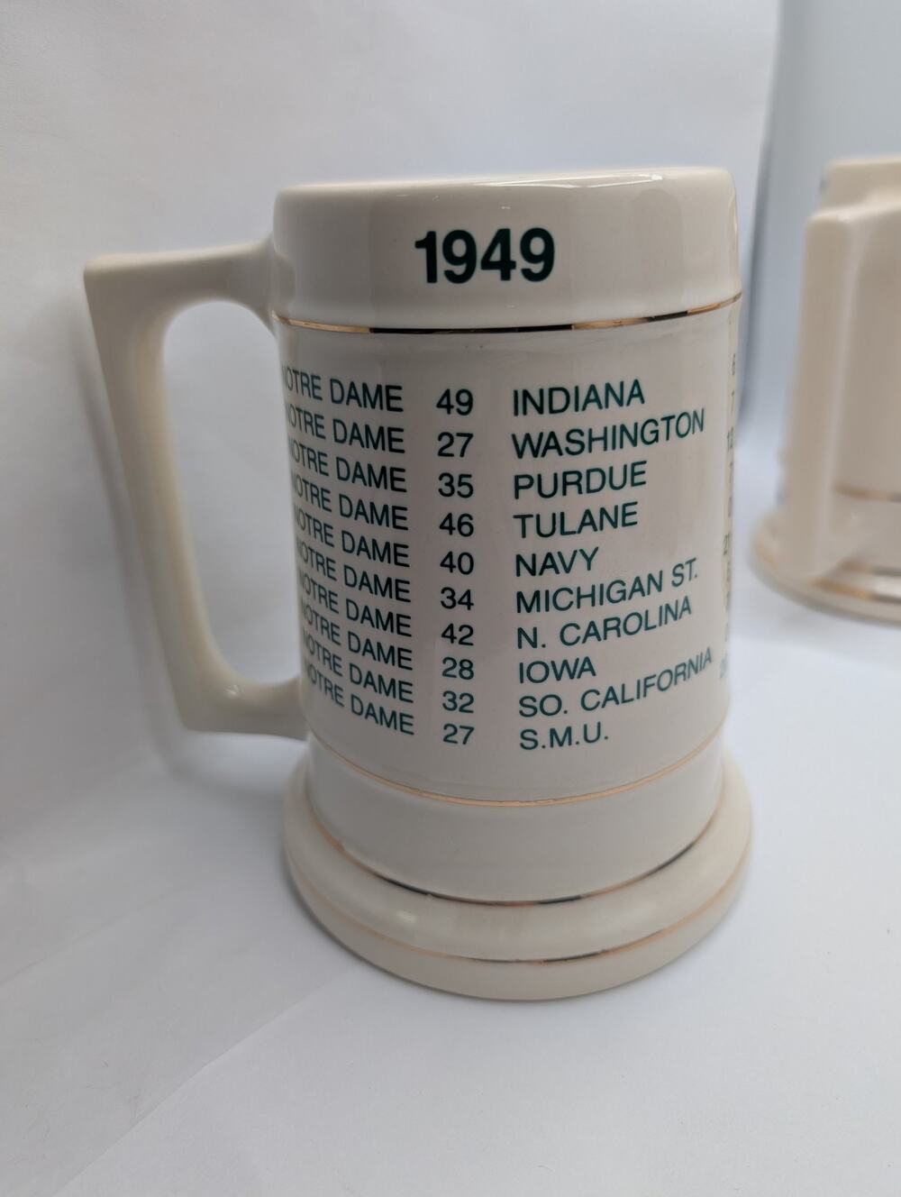 Vintage 1949 Notre Dame Fighting Irish National Champions Commemorative Beer